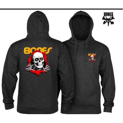 Hoodie Powell Peralta Ripper Charcoal Heather