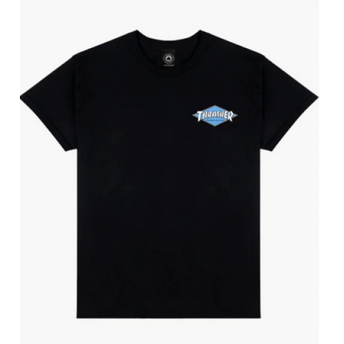 T-Shirt Thrasher Little Diamond Black