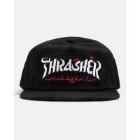 Cap Thrasher Calligraphy Black