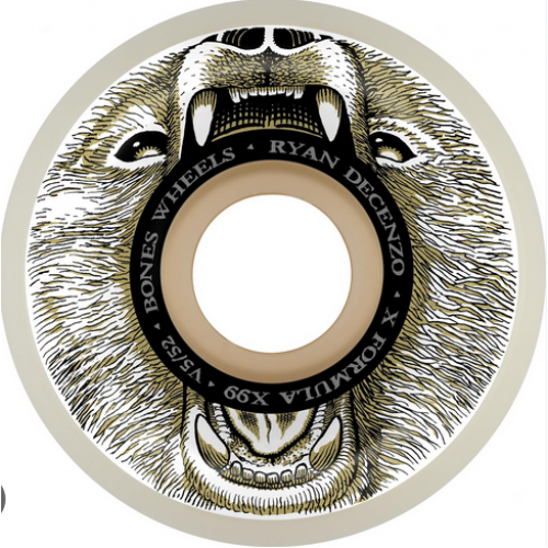 Kolečka BONES PRO Decenzo Bear Grills X-Formula 52mm V5 