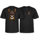 T-shirt Powell - Peralta Andy Anderson Skull - Black