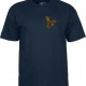 tričko Powell Peralta - Dragon Logo Tee Modré Navy Blue