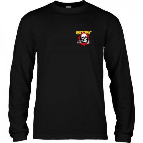 Triko Powell Peralta Ripper L/S Black