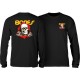 Triko Powell Peralta Ripper L/S Black