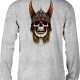 T-shirt-Longsleeve Powell Peralta Andy Anderson Skull L/S Gray