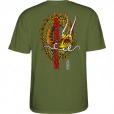 T-shirt Powell Peralta Caballero Ban This Green