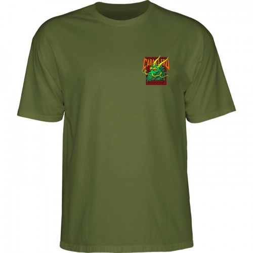 T-shirt Powell Peralta Caballero Street Green