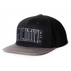 Kšiltovka Primitive Collegiate Arch Black