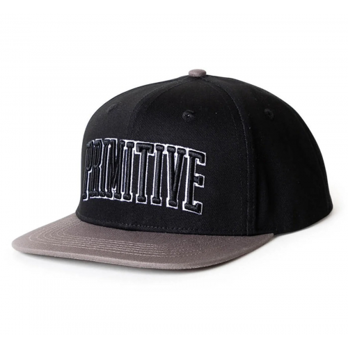 Kšiltovka Primitive Collegiate Arch Black