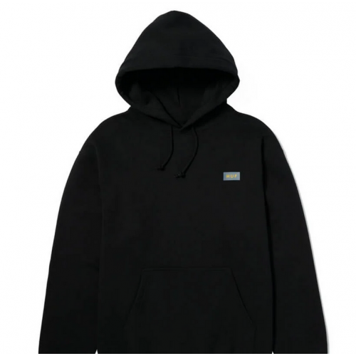 Hoodie HUF Street Knowledge Black