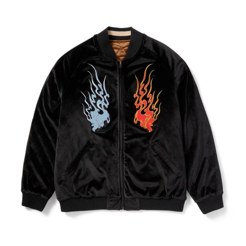 Jacket HUF Destructive Skajyan Black