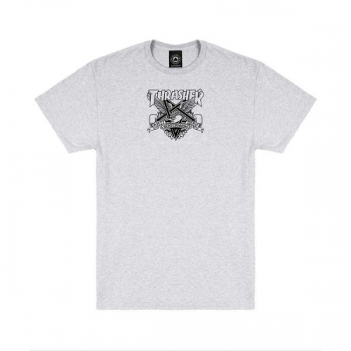 T-Shirt Thrasher x Antihero Eaglegram  Grey