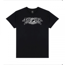T-Shirt Thrasher x Antihero Mag Banner Black