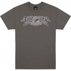 T-Shirt Thrasher x Antihero Mag Banner Charcoal