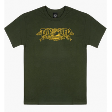 T-Shirt Thrasher x Antihero Mag Banner Green