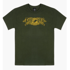 Triko Thrasher x Antihero Mag Banner Green