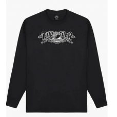 tričko Thrasher x Antihero Mag Banner Longsleeve černé