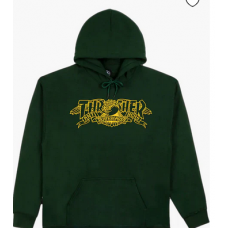 Hoodie Thrasher x Antihero Mag Banner Green