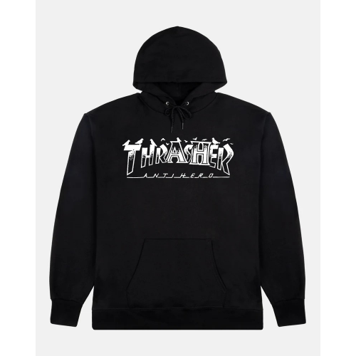Hoodie Thrasher x Antihero Pigeon Black