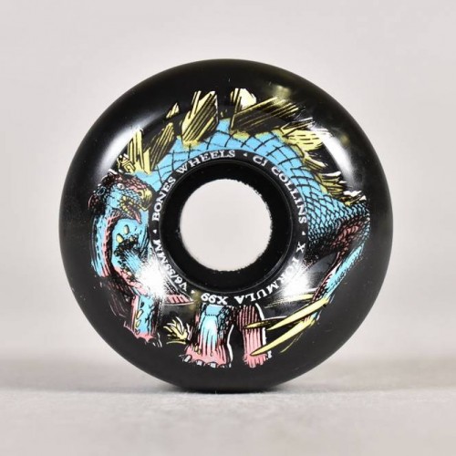 Kolečka COLLINS DINO- SORTAS 55 V6 WIDECUT X- FORMULA 99A BLK 4PK
