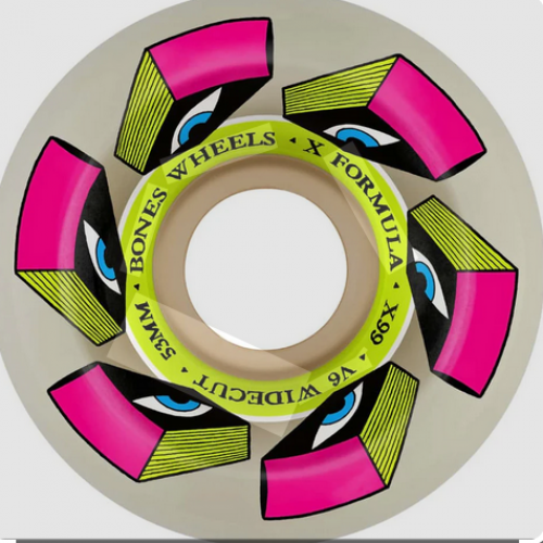 Kolečka LOOK BOOK 53 V6,WIDECUT X-,FORMULA 99A 4PK