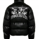 Puffer Jacket Wasted Paris Guardian Black