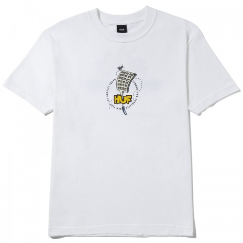 HUF Swat Team s/s Tee bílé 