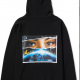 mikina HUF digital domain Hoodie black