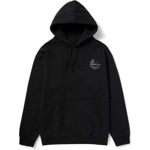 mikina HUF digital domain Hoodie black