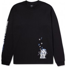 T-shirt HUF Sound system  Longsleeve black
