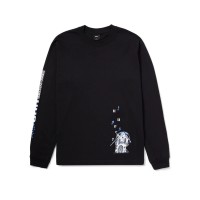 HUF Sound system  Longsleeve černé