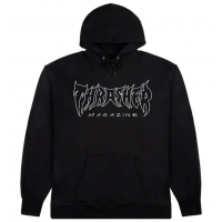 mikina Thrasher Metal černá