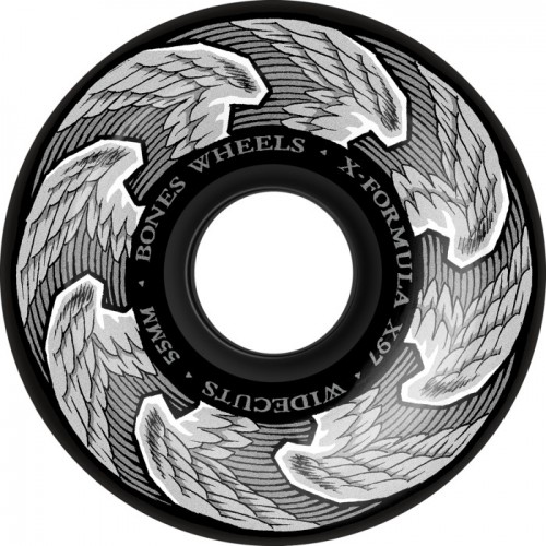 BONES WHEELS X-Formula  Death Angels 55mm V6 Widcuts 97A 4pk