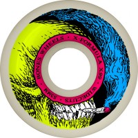 BONES WHEELS X-Formula  Smokin Skull 53mm V6 Widecuts 99A 4pk