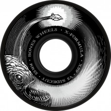 BONES WHEELS X-Formula Dark Waters 55mm V5 Sidecut 99A Blk 4PK