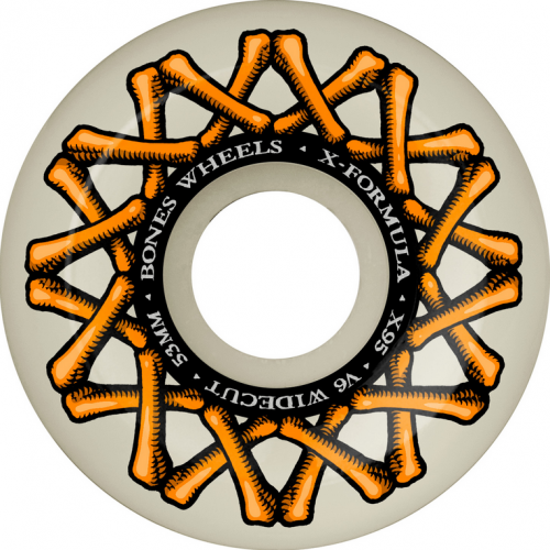 BONES WHEELS X-Formula XF WIDECUT 53-55 V6 X-FORMULA 95A 4PK