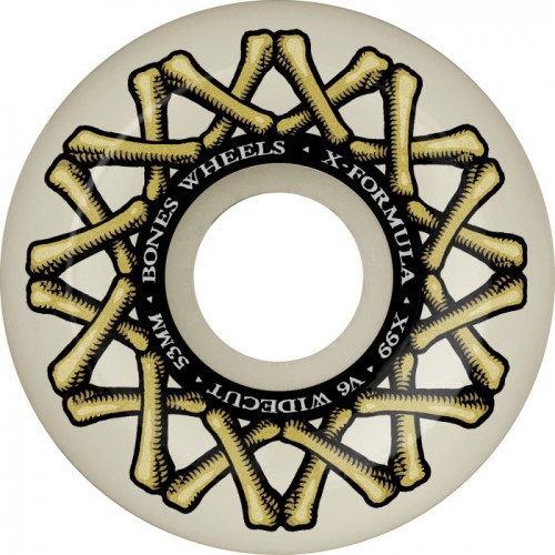 BONES WHEELS X-Formula XF WIDECUT 53 V6 X-FORMULA 99A 4PK