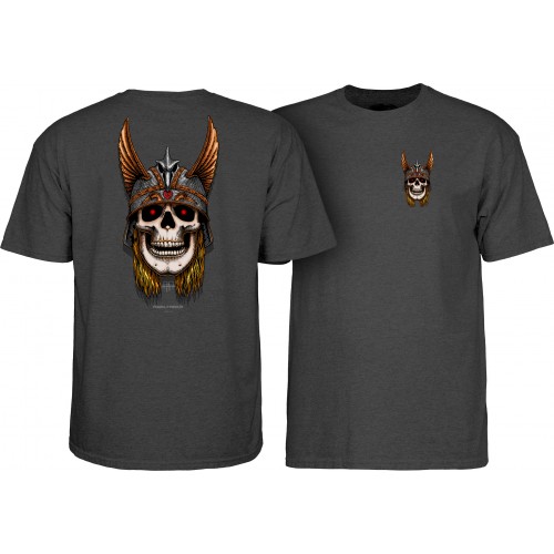 T-shirt Powell - Peralta Andy Anderson Skull - Tweed Grey