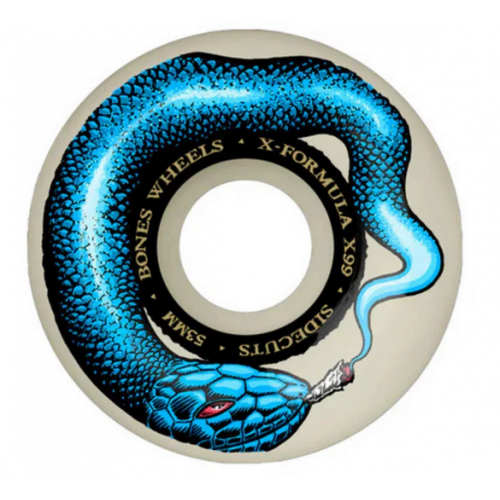 BONES WHEELS X-Formula Smokin Snake 53 V5 X-FORMULA 99A 4PK