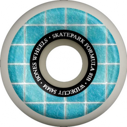 BONES WHEELS SPF-Formula Pool The gang  WIDECUT 54mm V6 Skatepark