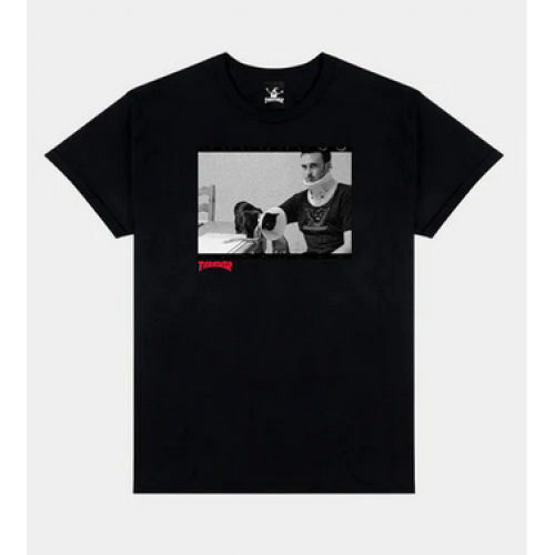 Thrasher x Toy Machine Templeton by Burnett T-Shirt Black