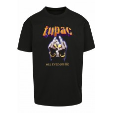 triko Urban Classics Tupac _ 2Pac Thug Passion Oversize Tee černé
