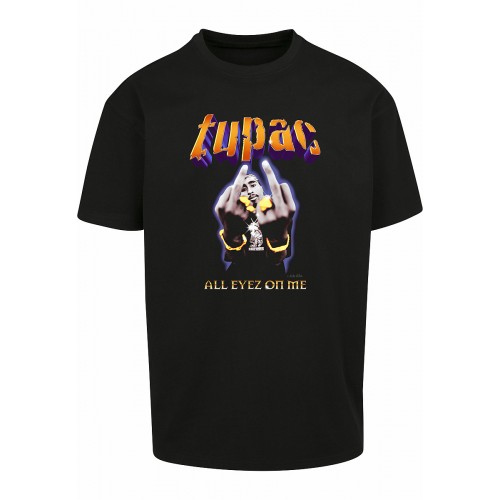 triko Urban Classics Tupac _ 2Pac Thug Passion Oversize Tee černé