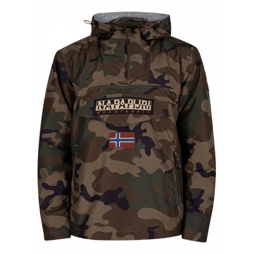 bunda Napapijri Rainforest Pocket Print 2 camo