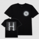 tričko HUF H-ST S/S  Tee černé