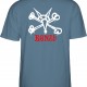 tričko Powell Peralta Rat Bones Modré Indigo Blue