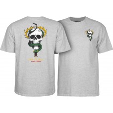 tričko Powell Peralta Mike McGill Skull & Snake Šedá Gray