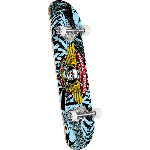 komplet Powell Peralta Winged Ripper Černý / Světle Modrý - Black/Light Blue - 7.00