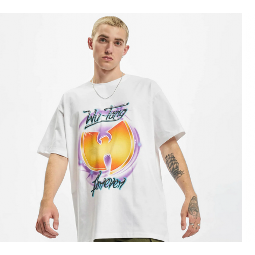 triko Urban Classics Wu-Tang Forever Oversize Tee bile white