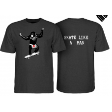 T-shirt Powell Peralta  Skate Chimp Charcoal Heather